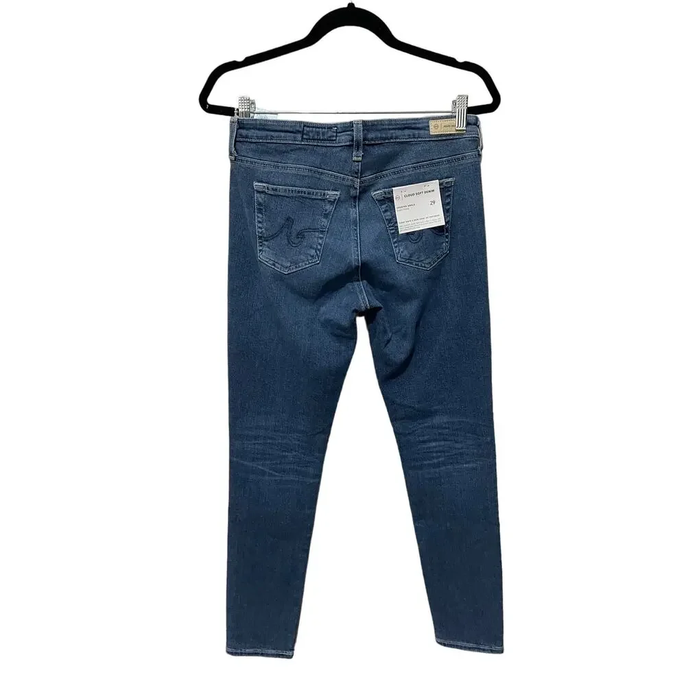 AG Adriano Legging Ankle AG-ED SUPER‎ SKINNY ANKLE CLOUD SOFT DENIM Size 29
